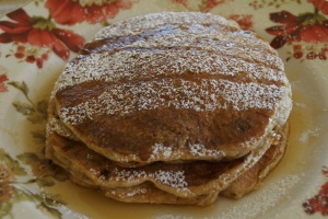 almond-wheat-pancakes