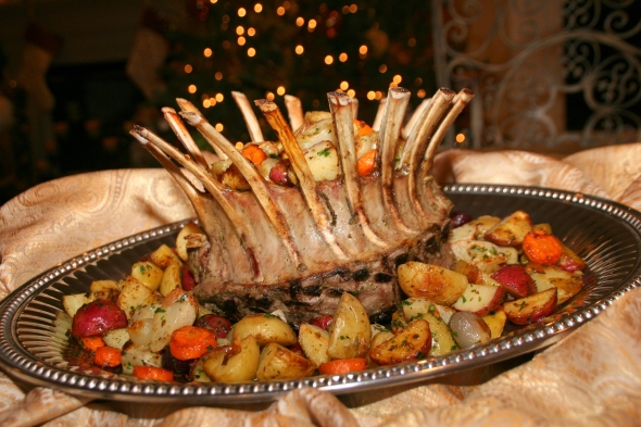 CookingwithMelody.com_Crown Rack of Lamb 