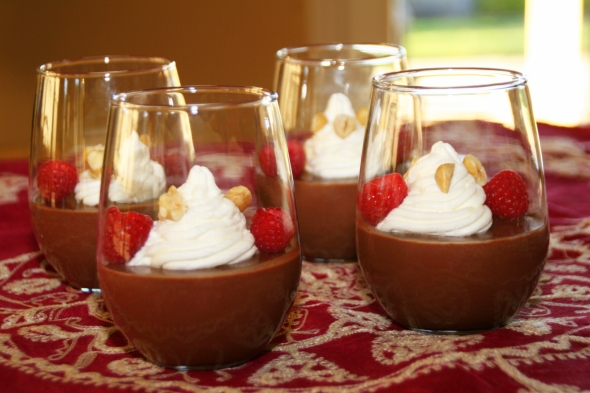 Chocolate Hazelnut Pots De Creme