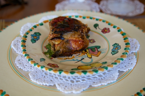 CookingwithMelody.com_Mamma Agata's Eggplant Parmigiana