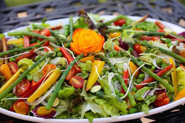 CookingwithMelody.com_Spring Vegetable Salad