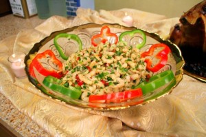 CookingwithMelody.com/Baby Shrimp Salad